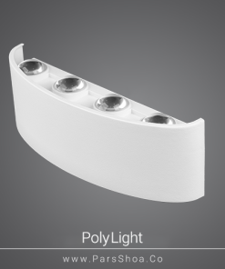 Poly Light Black 8w